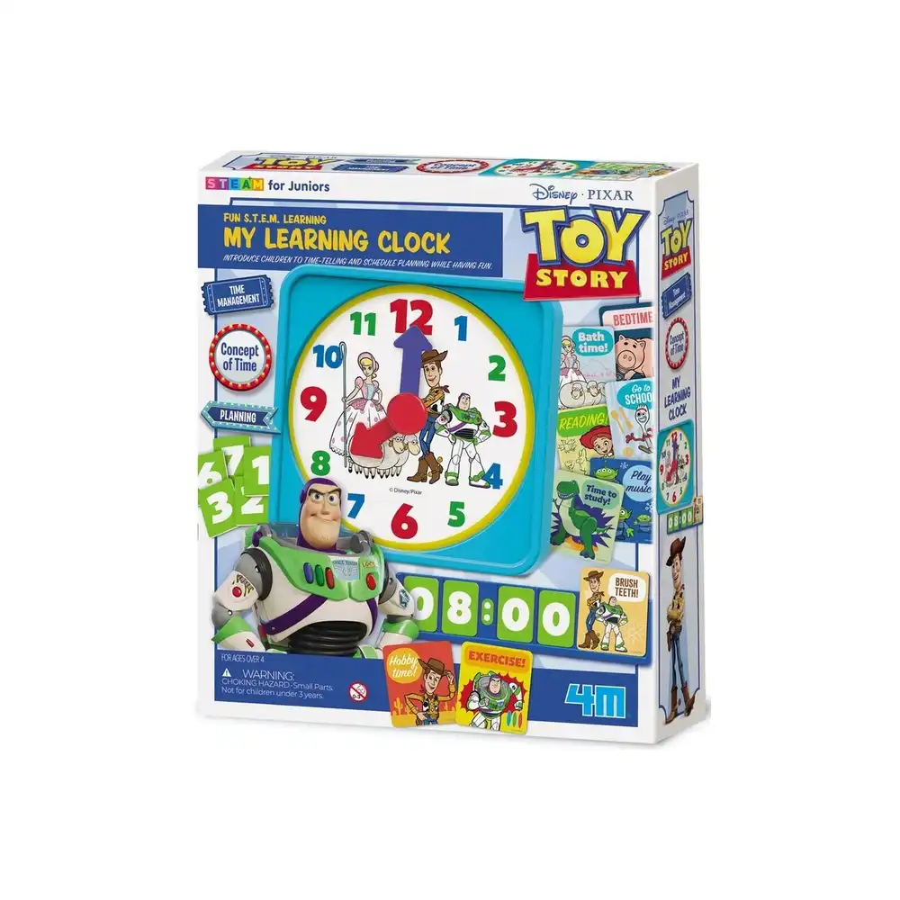 4M - Disney Toy Story S.T.E.M Learning Clock - 06228