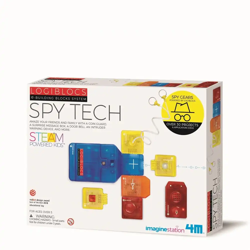 4M - Logiblocs Spy Tech - 06805
