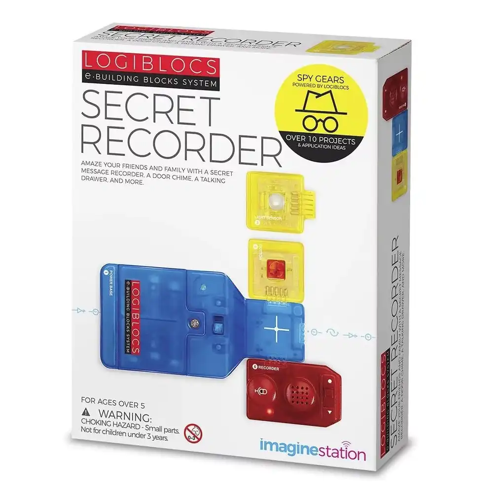 4M - Logiblocs Secret Recorder - 06808