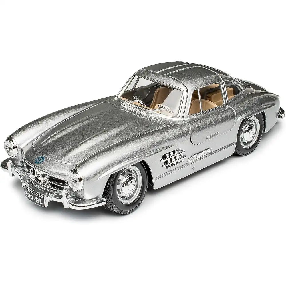 Bburago - Mercedes-Benz 300 SL (1954) 1/24 Silver - 18-22023