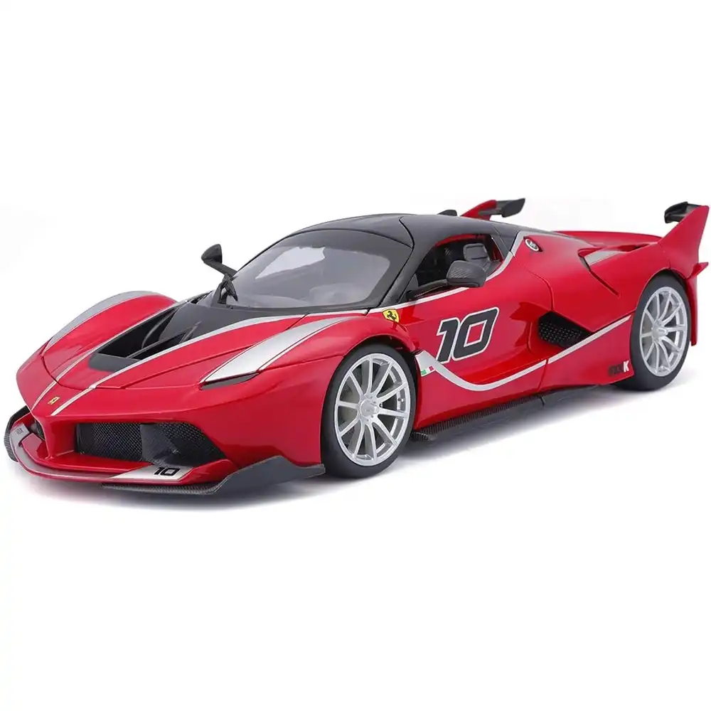 Bburago -  Ferrari FXX K 1/18 Diecast Model - Red - 18-16010