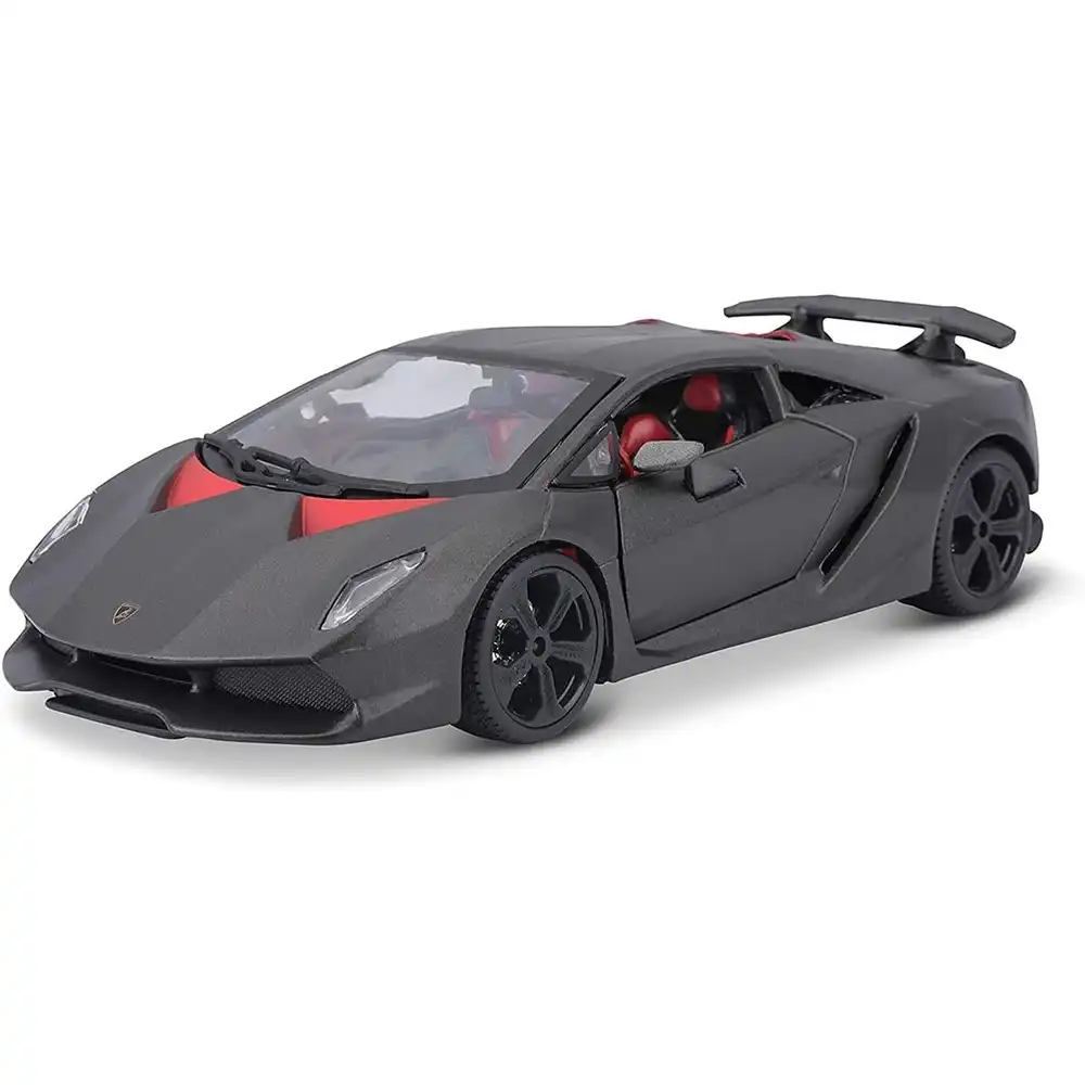 Bburago - Lamborghini Sesto Elemento 1/24 Diecast Model - Grey - 18-21061