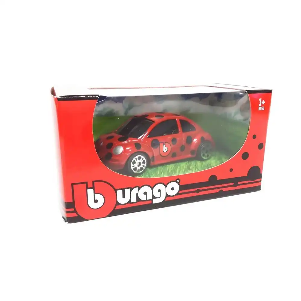 Bburago - Volkswagen Beetle Car Model - Red - 59063