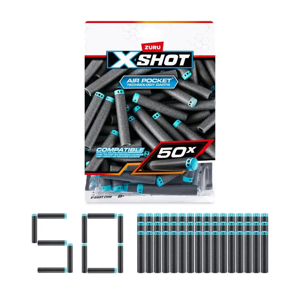 Zuru - X-Shot Excel Series 1 Refill Darts Foilbag 50 Pieces - 36588