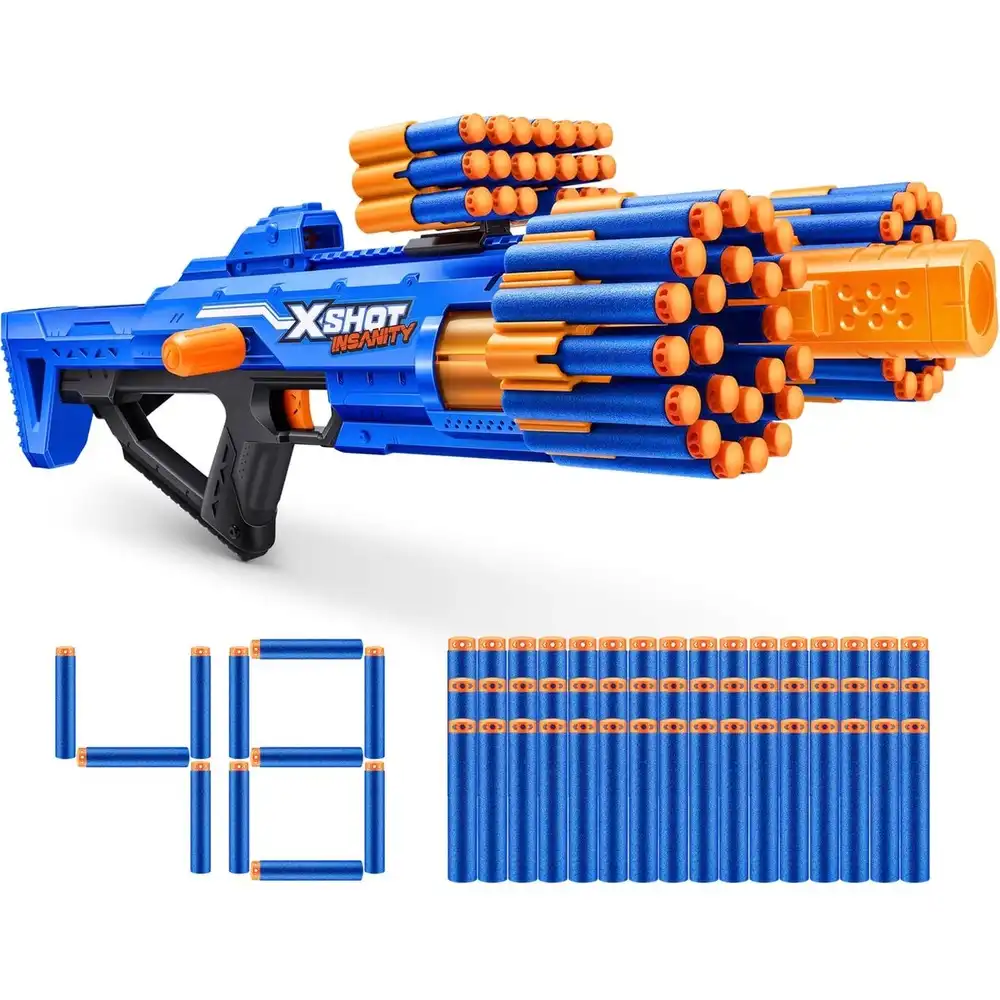 Zuru - X- Shot Insanity Berzerko with 48 Bullets - 36610 | Toyagator