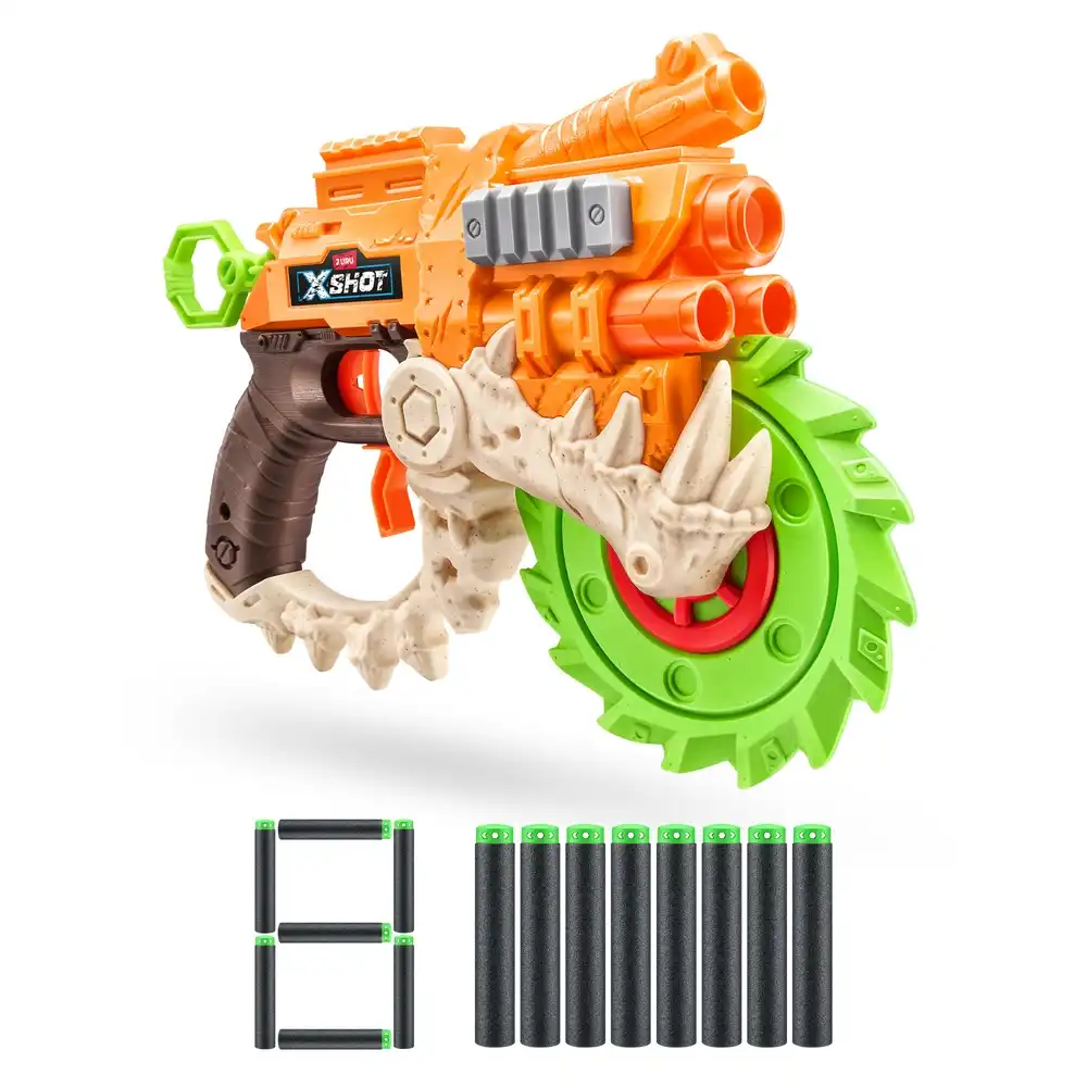 Zuru - X-Shot Insanity Horrorfire Reaper-x with 8 Soft Bullets - 36730