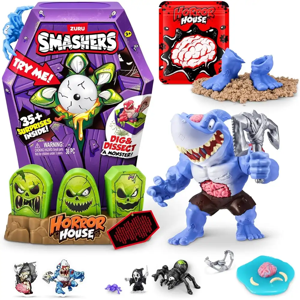 Zuru - Smashers Horror House 35 Surprises - Shark - 74124