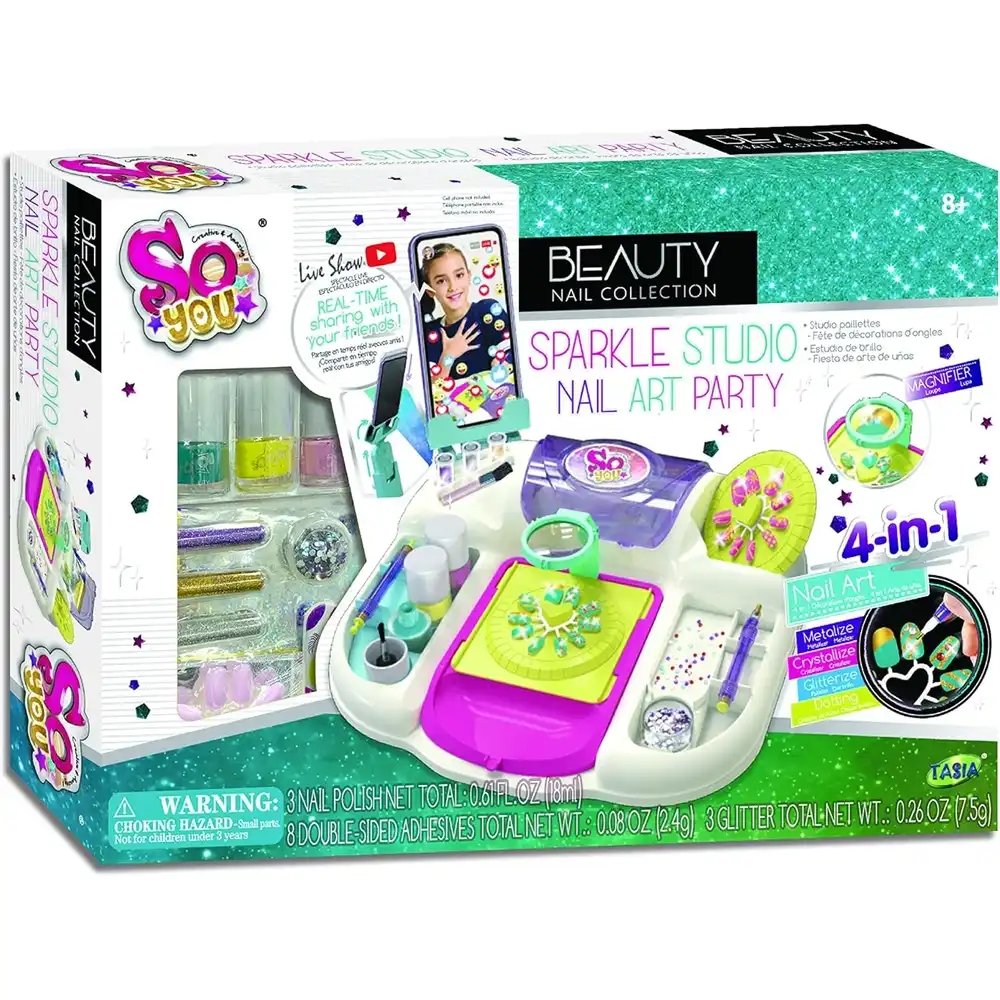 Tasia - So You Sparkle Studio Nail Art Party - T08327-A-A