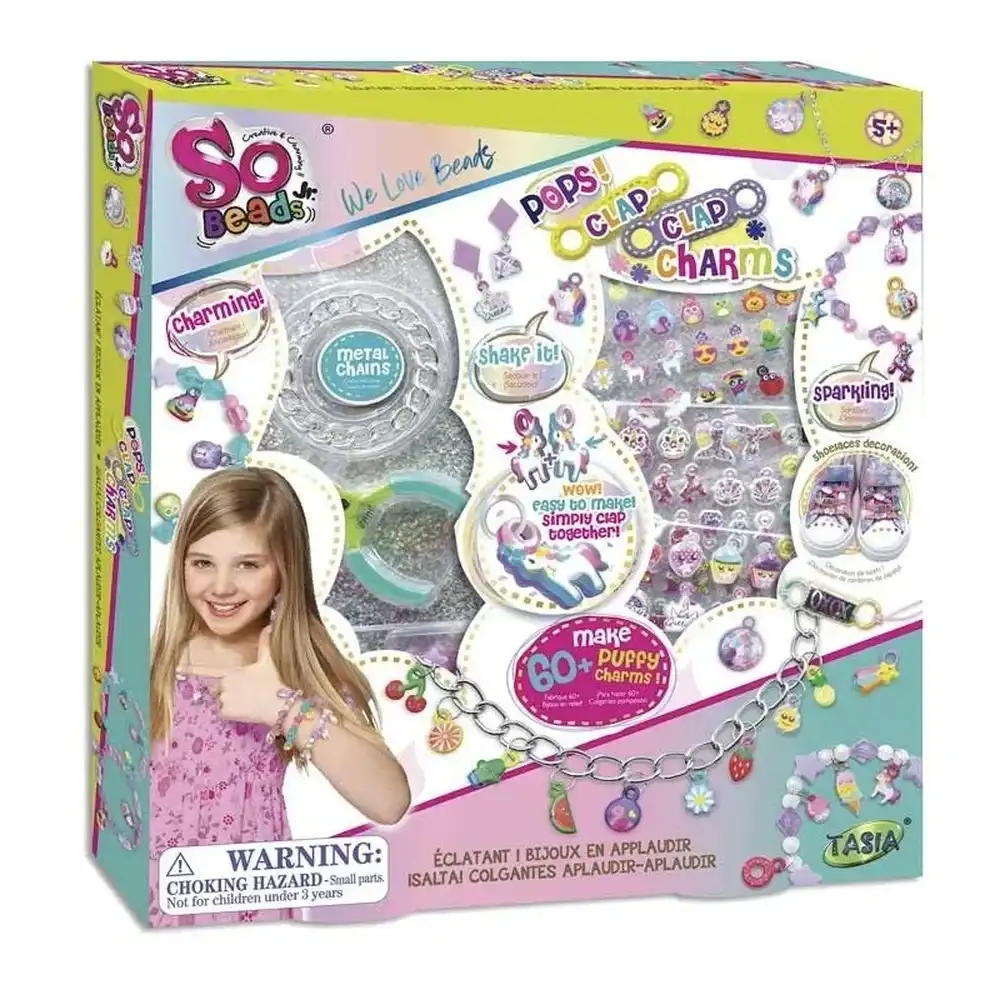 Tasia - So Beads Pops Clap Clap Charms - T08357-A-A