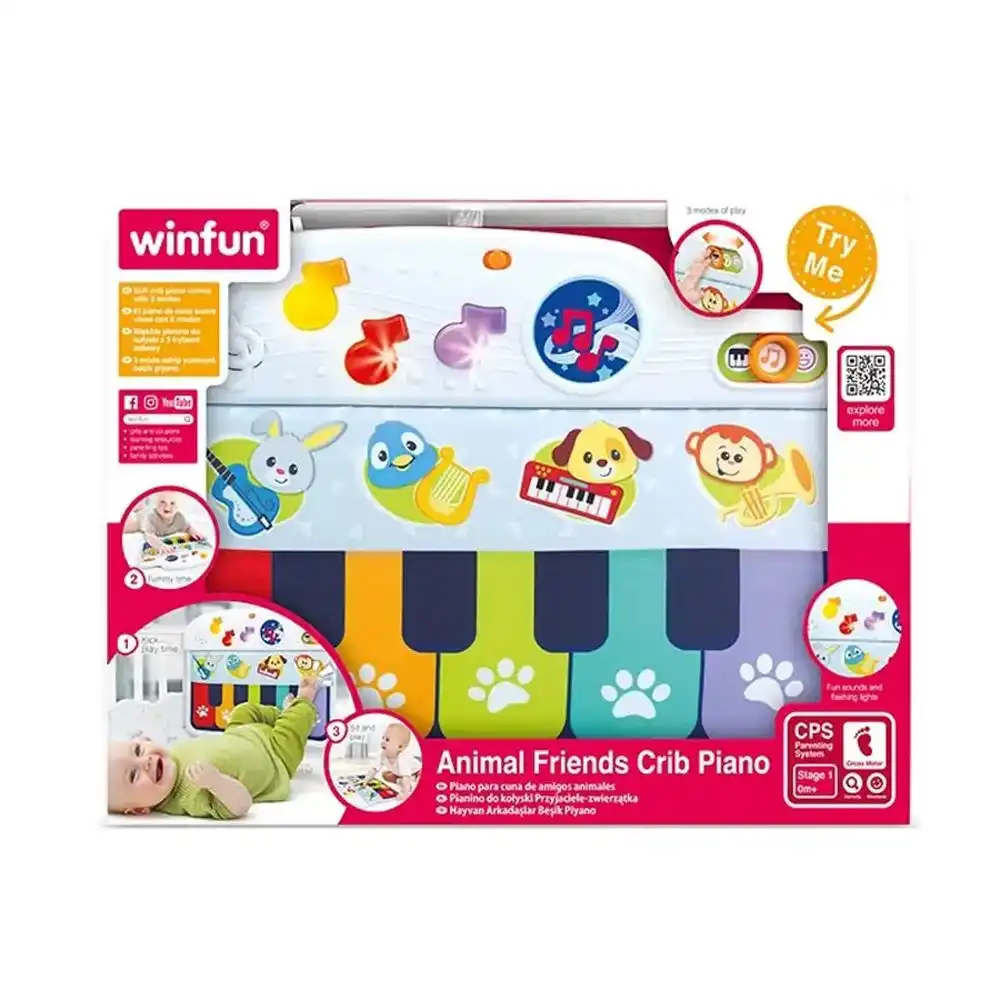 Winfun - Animal Friends Crib Piano - 781