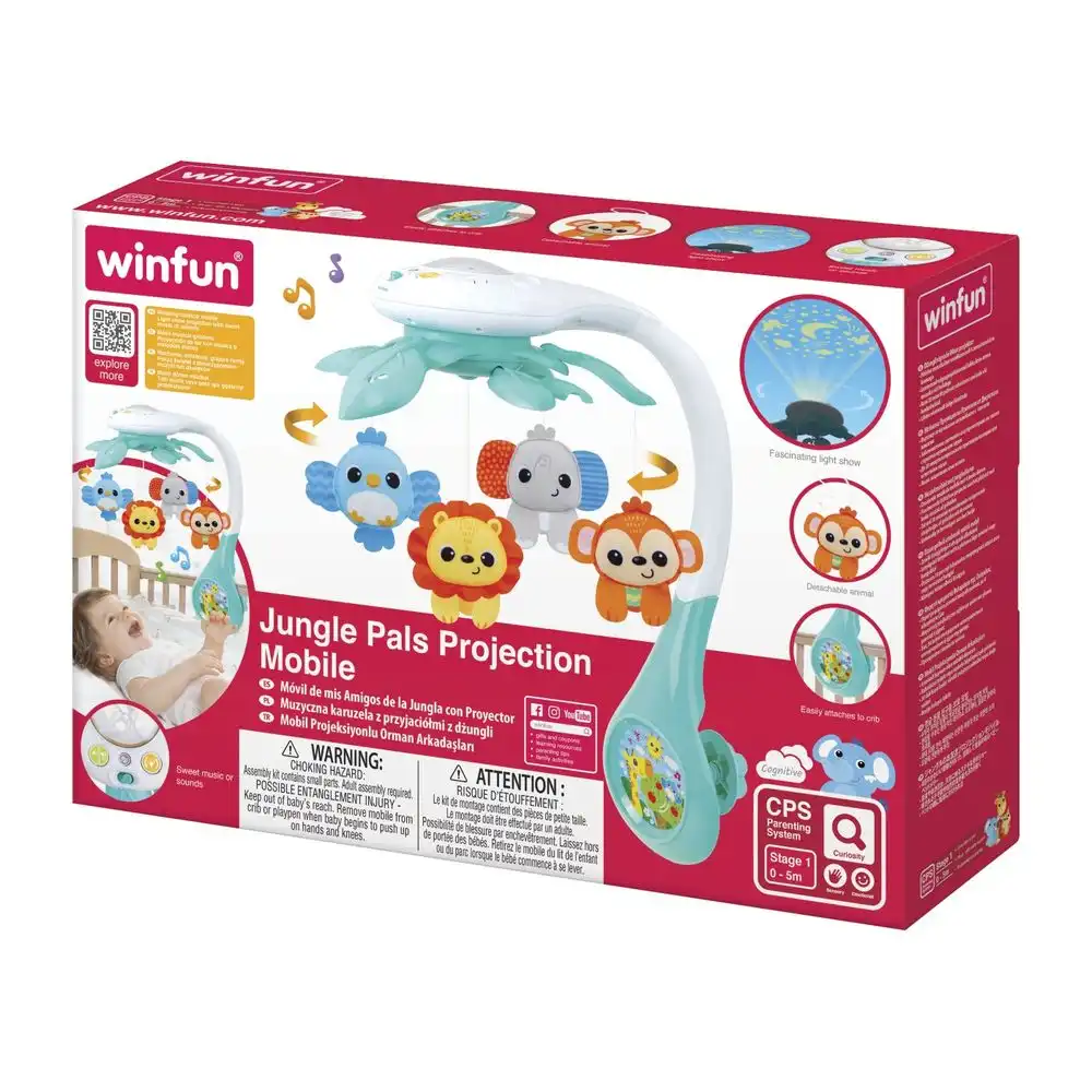 WinFun - Jungle Pals Projection Mobile - 240101