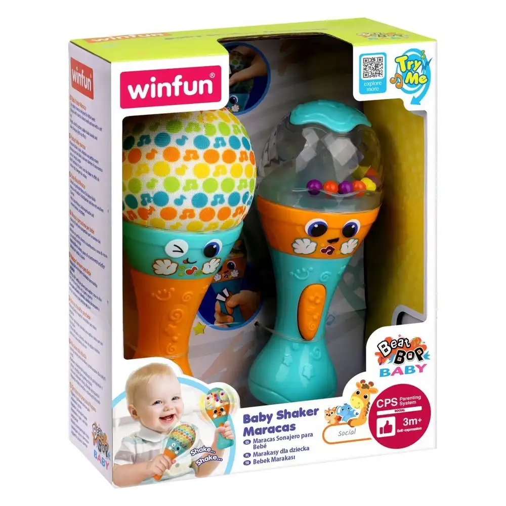 Winfun - Beat Bop Baby Shaker Maracas - 240803