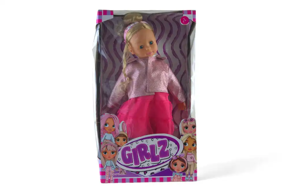 46CM MOLLY FASHION DOLL MOVING ARM & LEGS IN WINDOW BOX 3 ASSORTED STYLES - 146600