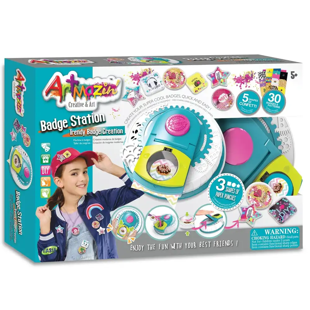 Tasia - Art Mazin' Creative and Art Trendy Badge Creation - T08244-A-A