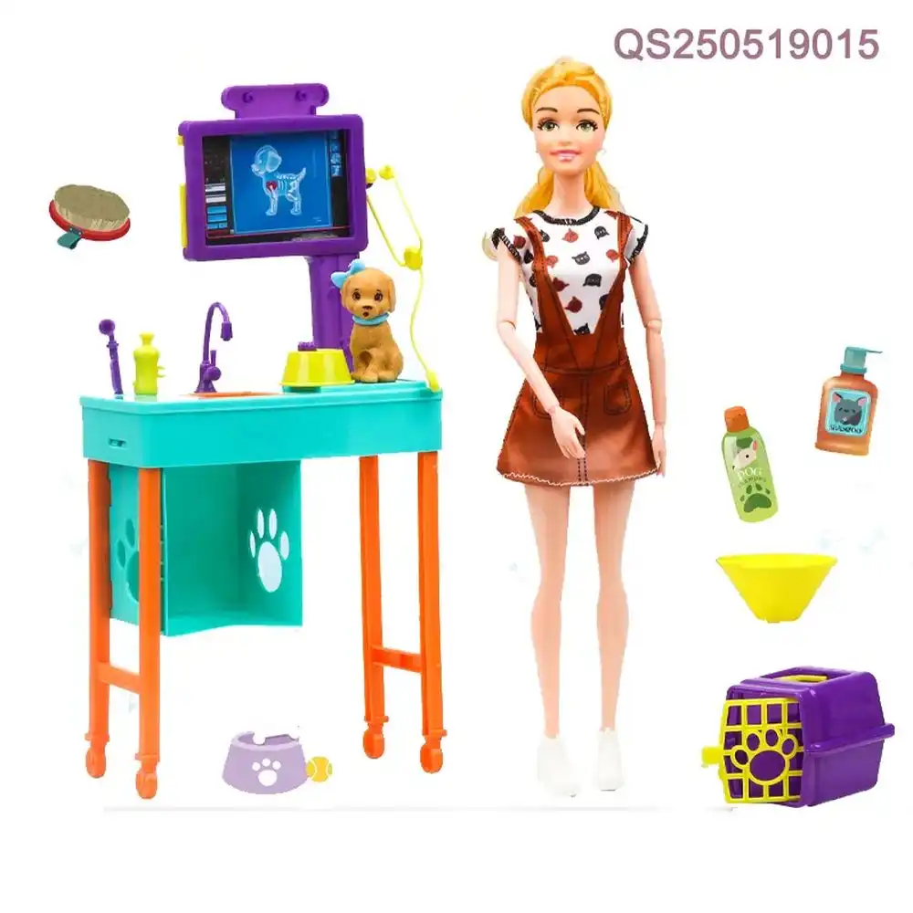 Bellaa Dream Veterinarian Clinic Doll - JX500-38