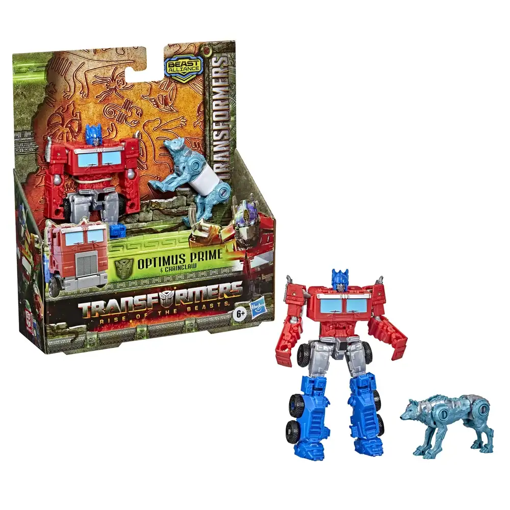 Hasbro - Transformers Beast Alliance Beast Optimus Prime & Chainclaw - F38975L11
