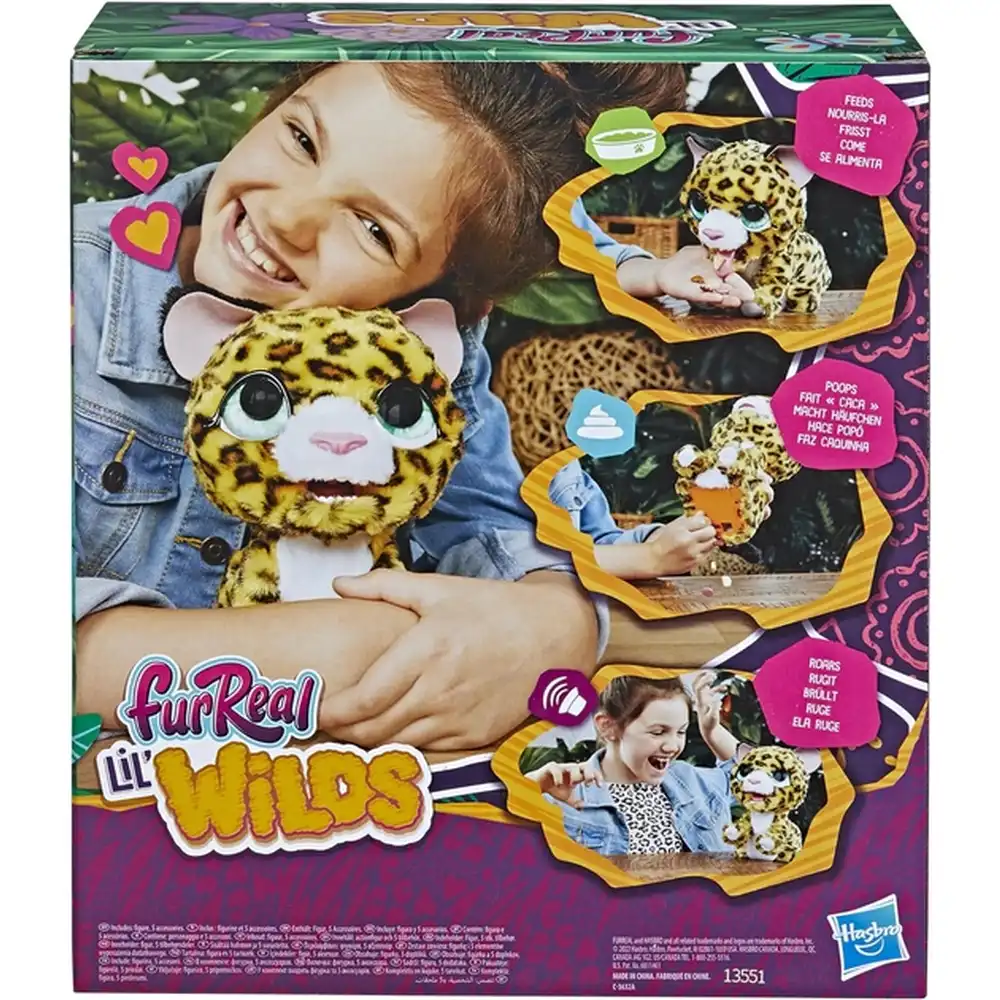 Hasbro - Lil Wilds FurReal Lolly The Leopard - F4394