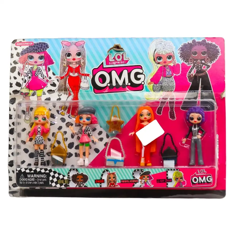 L.O.L. Surprise! Fashion Models Set 4 Classy Girl with Accessories - 9914