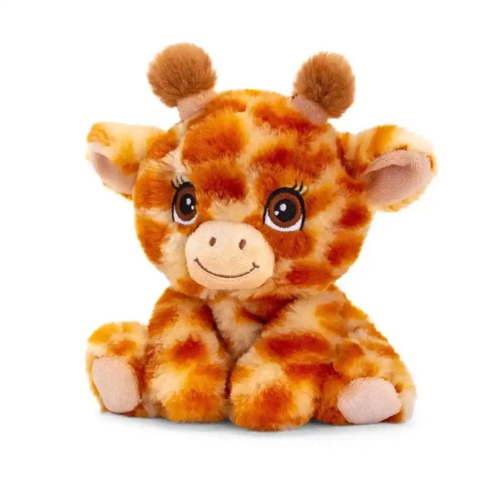 Keel Toys - Keeleco Mini Adoptable World Giraffe- SE0402A-2