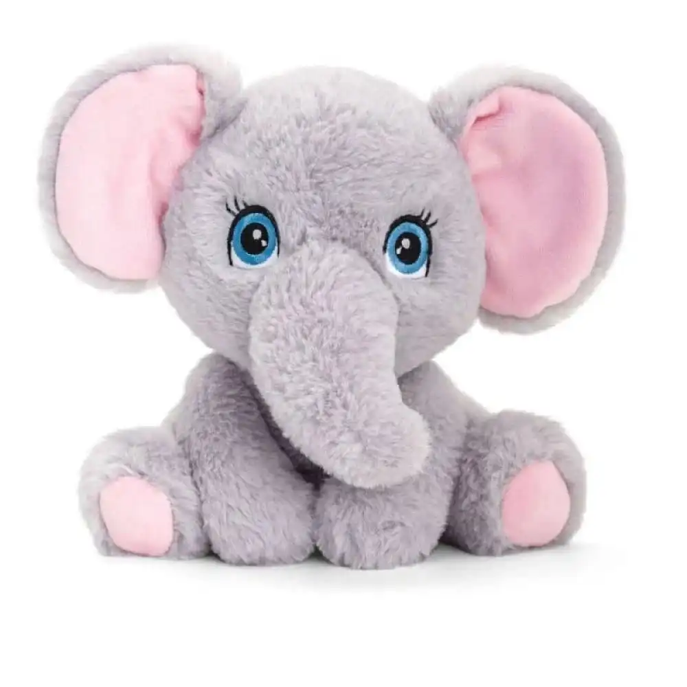 Keel Toys - Keeleco Mini Adoptable World Elephant- SE0402A-4