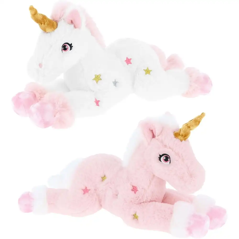 Keeleco Laying Plush Unicorn 35cm - SE3064-1