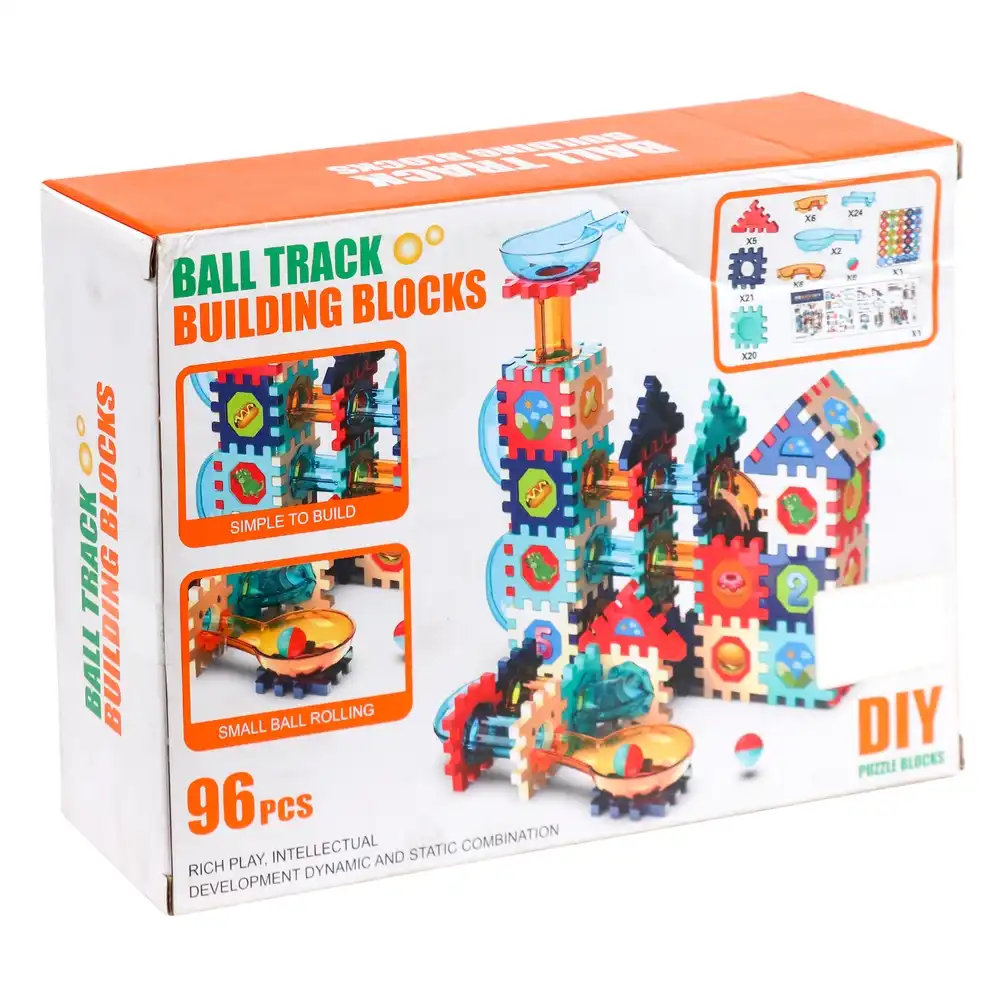 Ball Track DIY Building Blocks 96 Pieces - 138A-7
