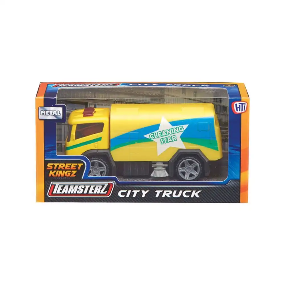Teamsterz - 4 Inch City Truck - Yellow - 1416449
