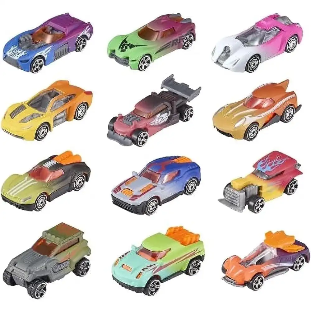 Teamsterz Sunman Colour Change Cars 12 Pieces - 1417294
