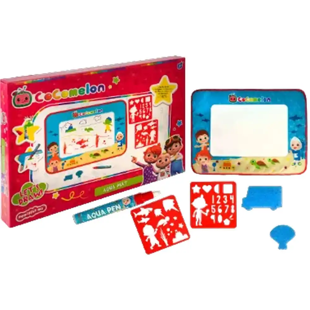 Gift Toy Aqua Mat With Stencils Activity Drawing Christmas Idea - CO445001