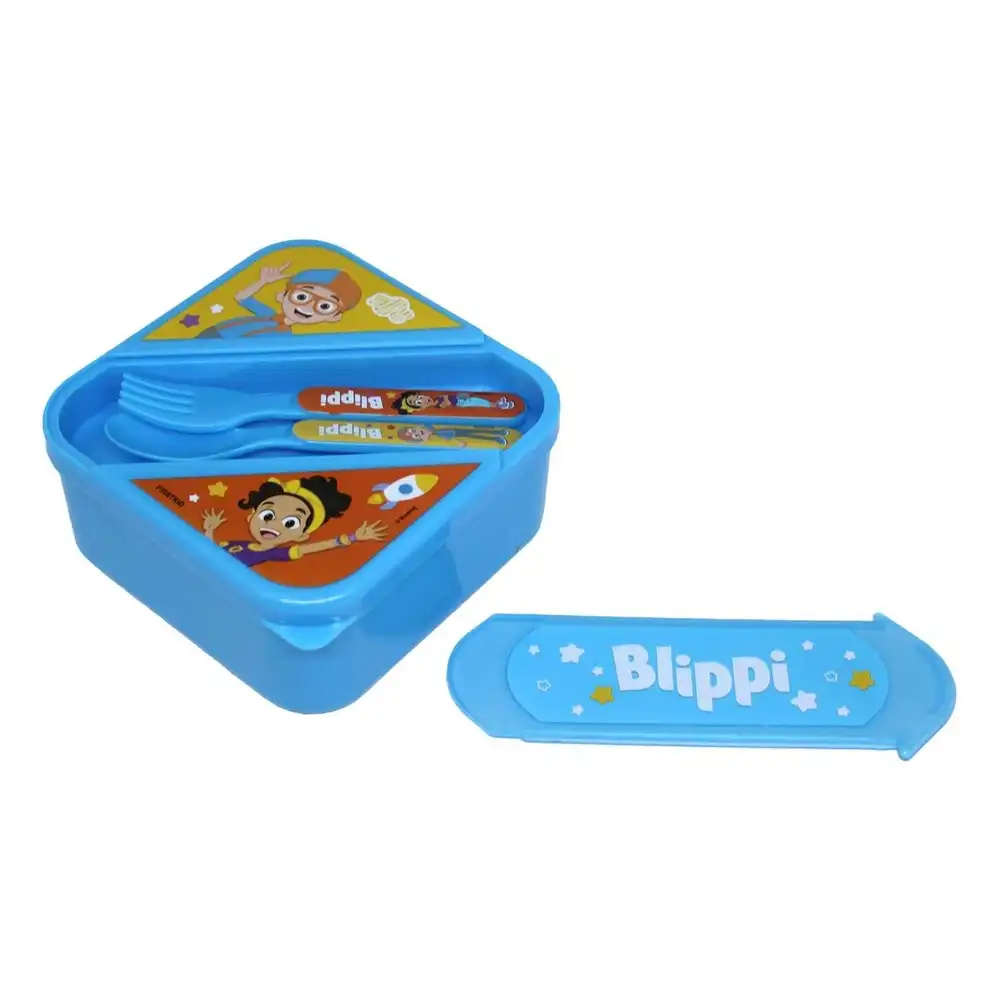 Blippi Lunch Box with Cutlery - 112-63-22