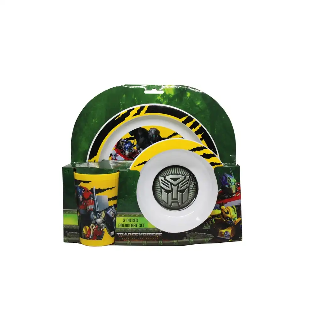 Transformers 3Pcs Kids Mico Set with CUP - 112-70-29