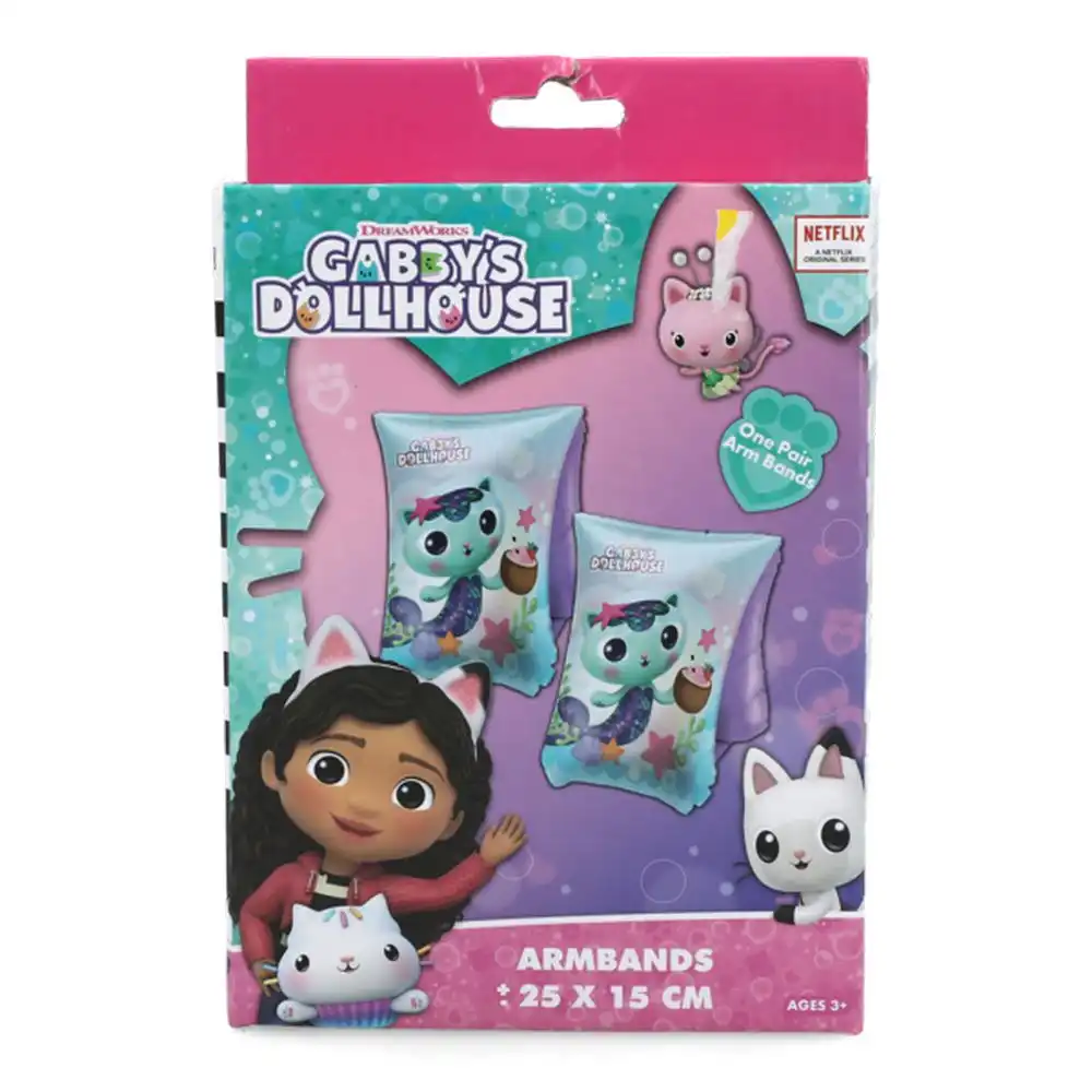 Gabby's Dollhouse Swimming Armbands for Kids 25 x 15 cm - INF-AR-11