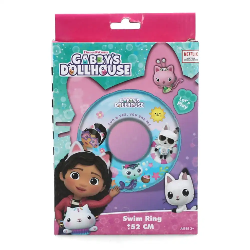 Gabby's Dollhouse Swimming Ring for Kids 52cm - INF-RN-11