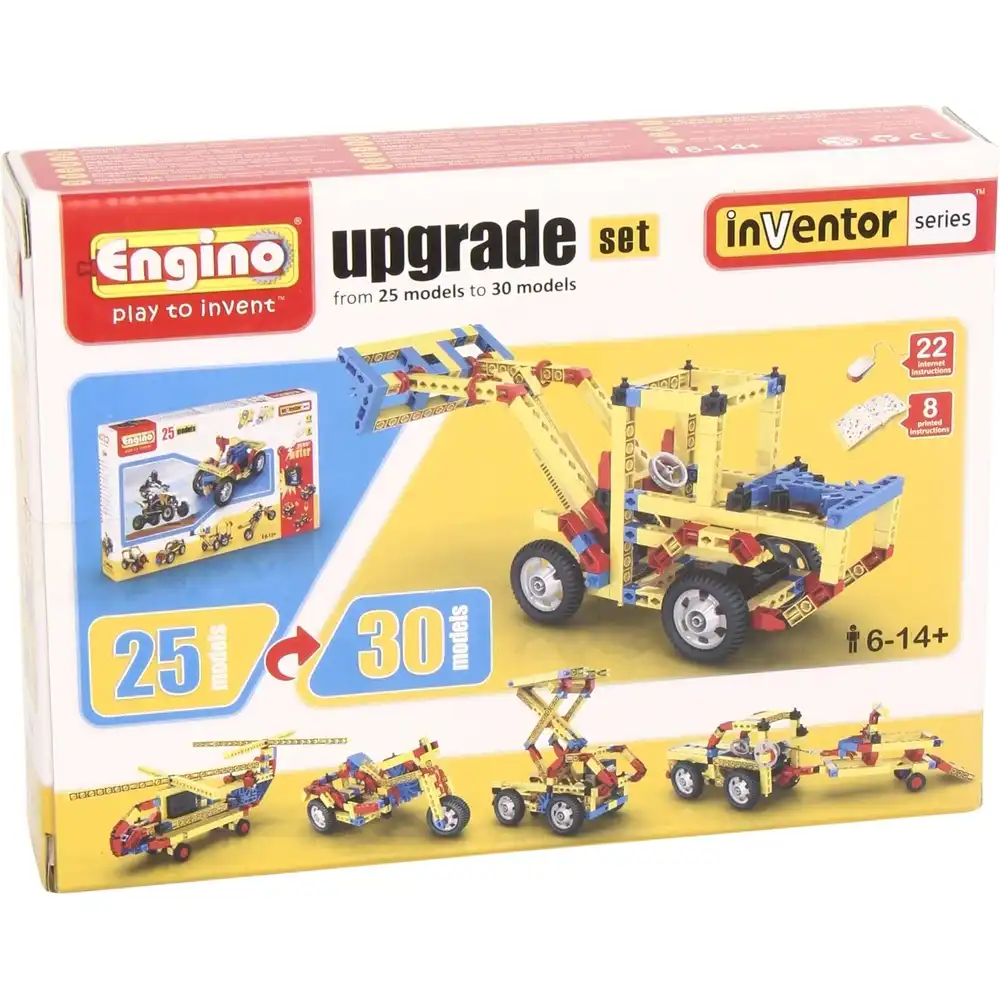 Engino - Inventor Upgrade Set Creative Builders Multimodel - 30 Models - U2530