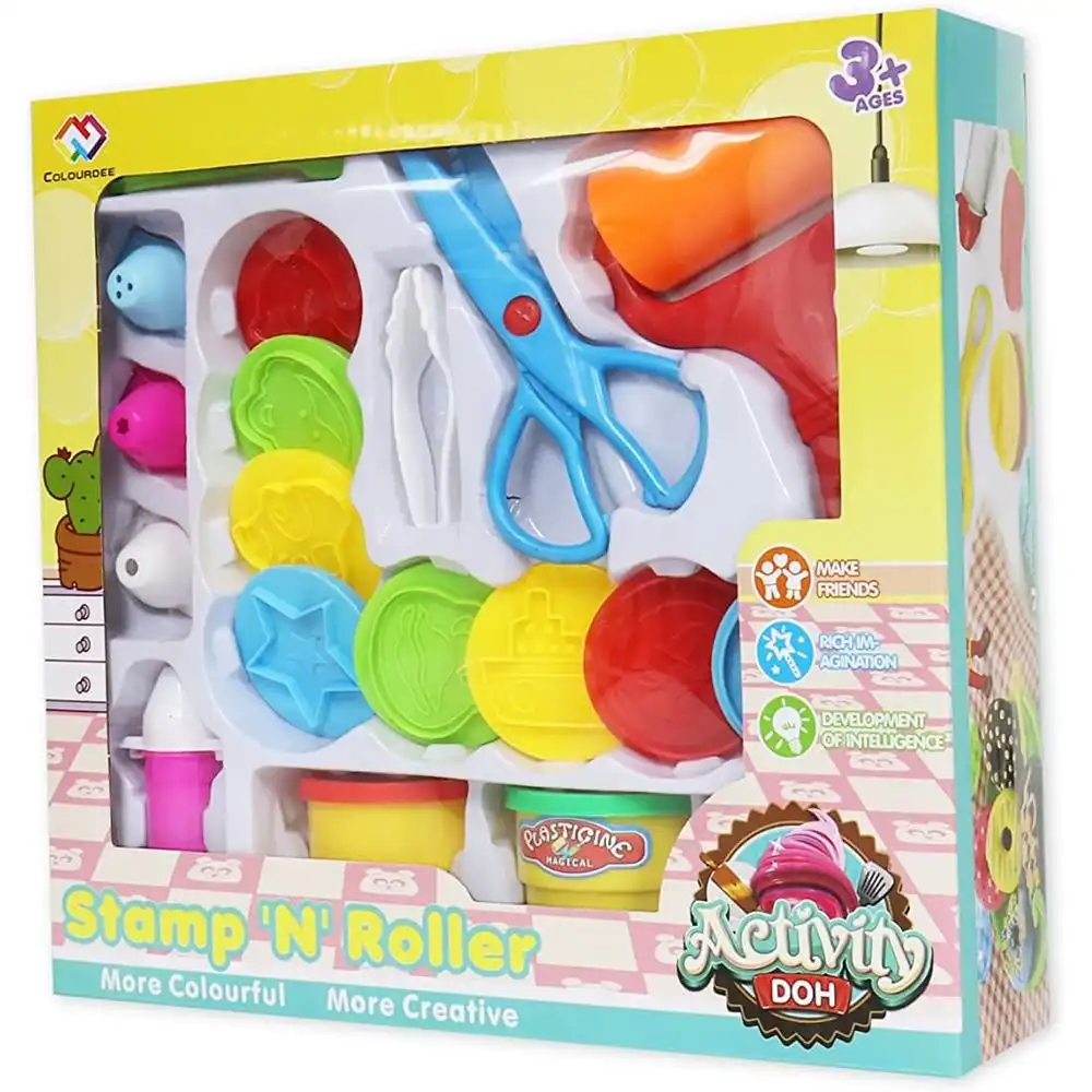 Stamp in Roller Dough With Accessories - 9167