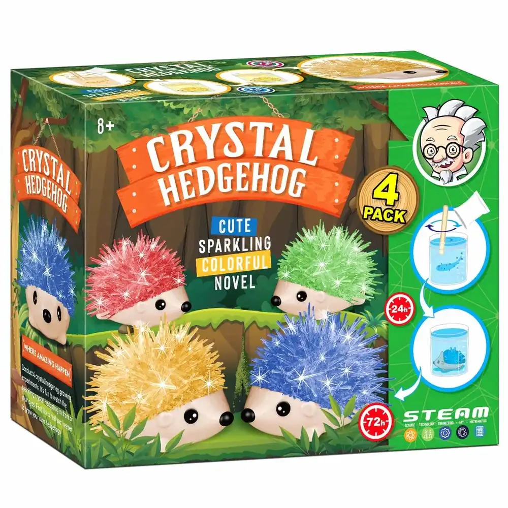 Eduman - Crystal Hedgehog to Grow 4 Pieces - EDM003