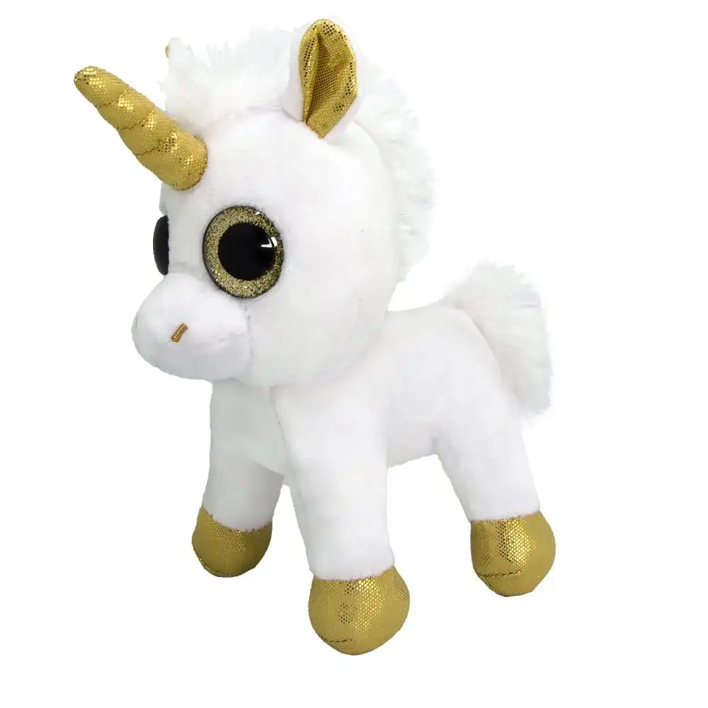 Gold Unicorn Orbys Plush Toy - WP728