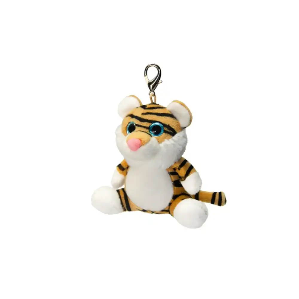 Wild Planet Tiger Orbys Plush Keychain - WP188