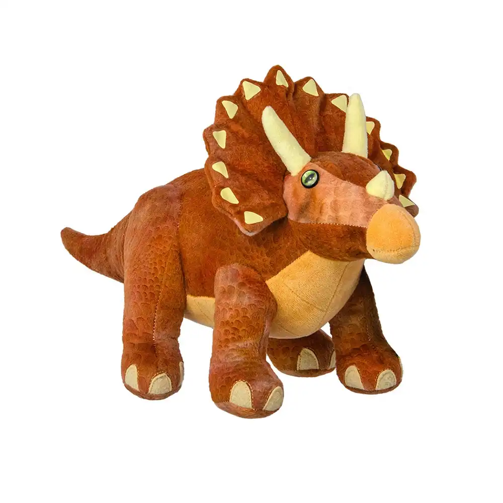 Wild Planet Dinosaur Triceratops Plush Toy - WP922
