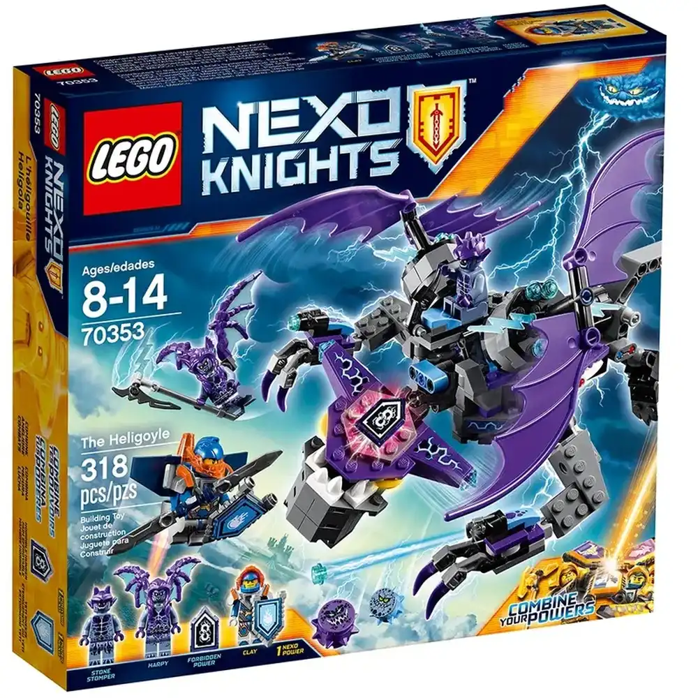 LEGO - Nexo Knights The Heligoyle 318 Pieces - 70353