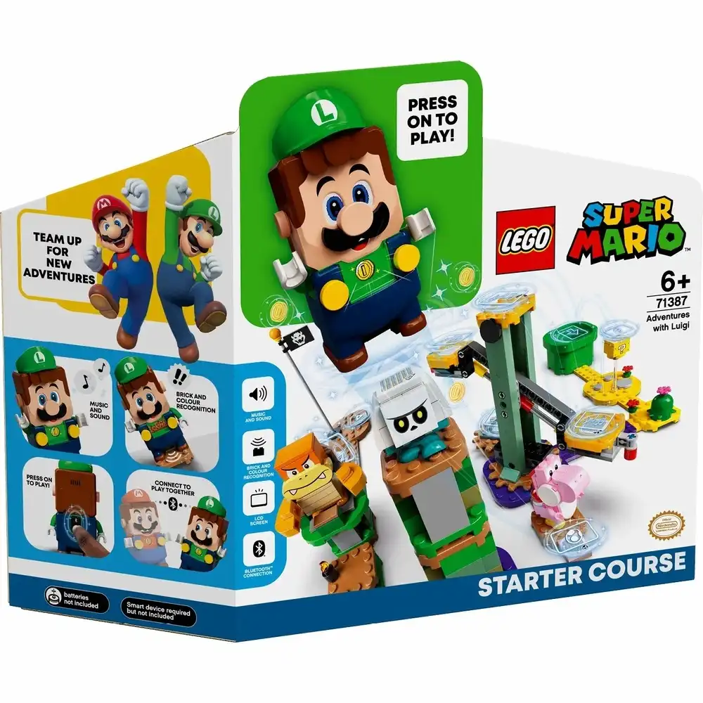 LEGO - Super Mario Adventures with Luigi Starter Course 280 Pieces - 71387