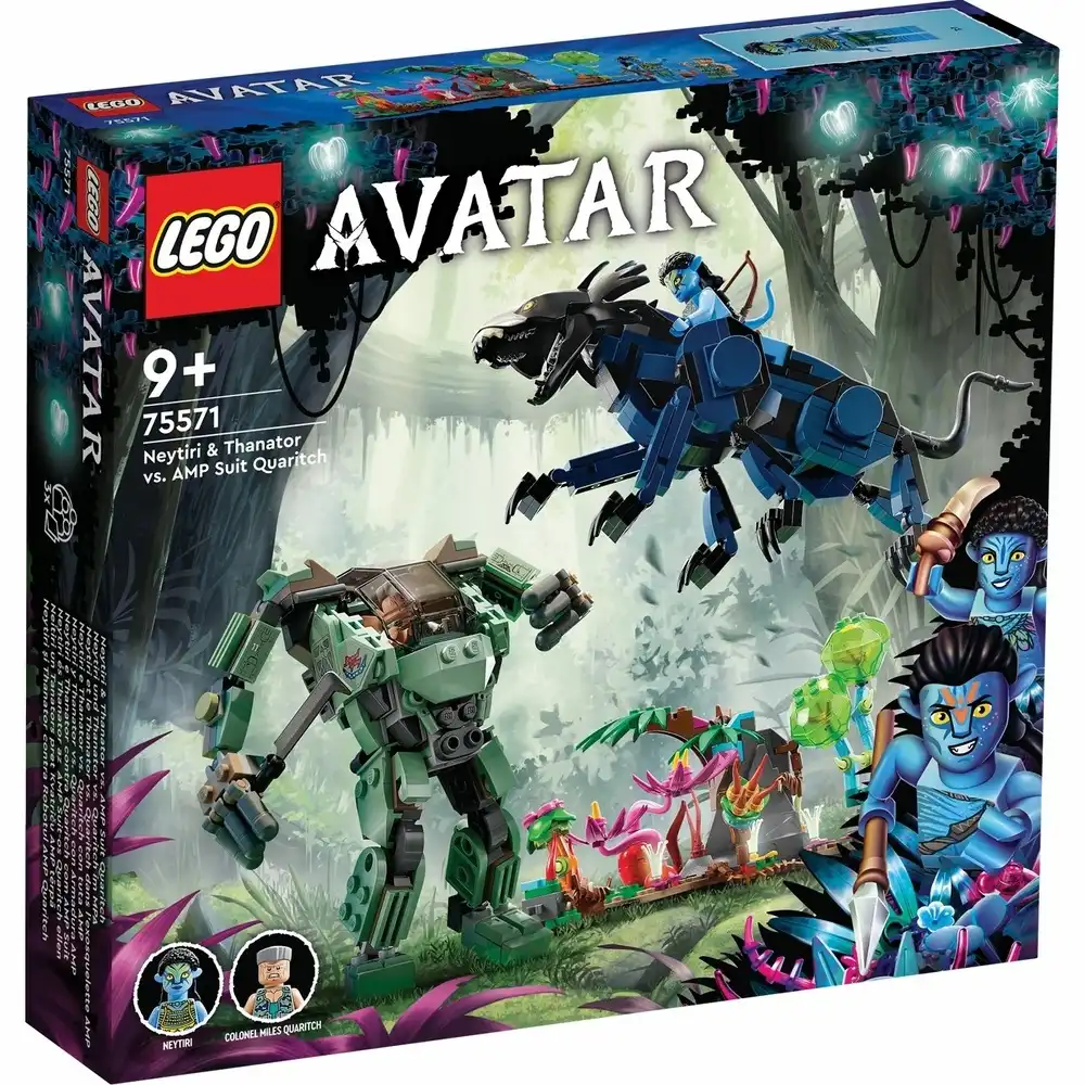 LEGO - Avatar Neytiri & Thanator vs. AMP Suit Quaritch 560 Pieces - 75571