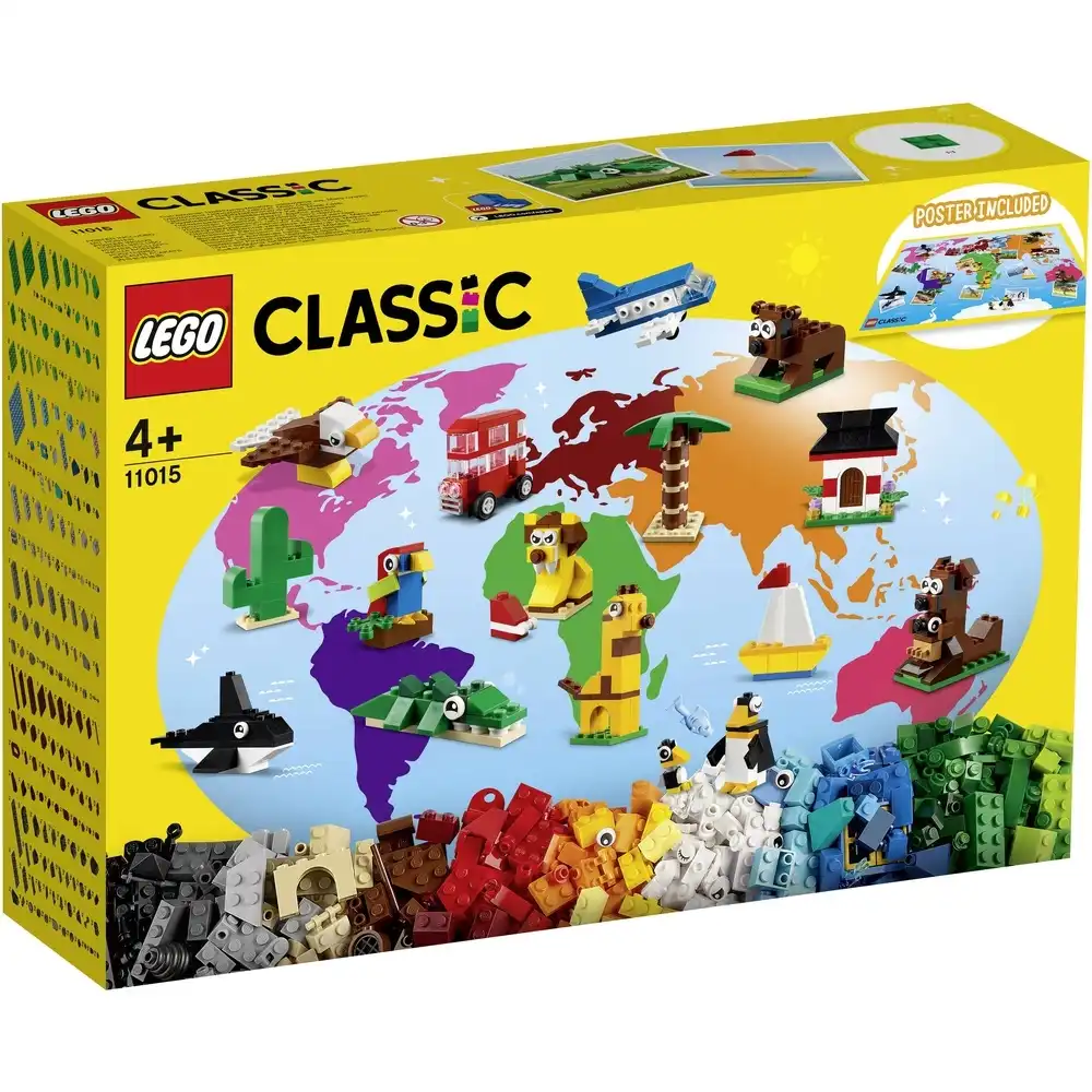 LEGO - Classic Once Around The World 950 Pieces - 11015