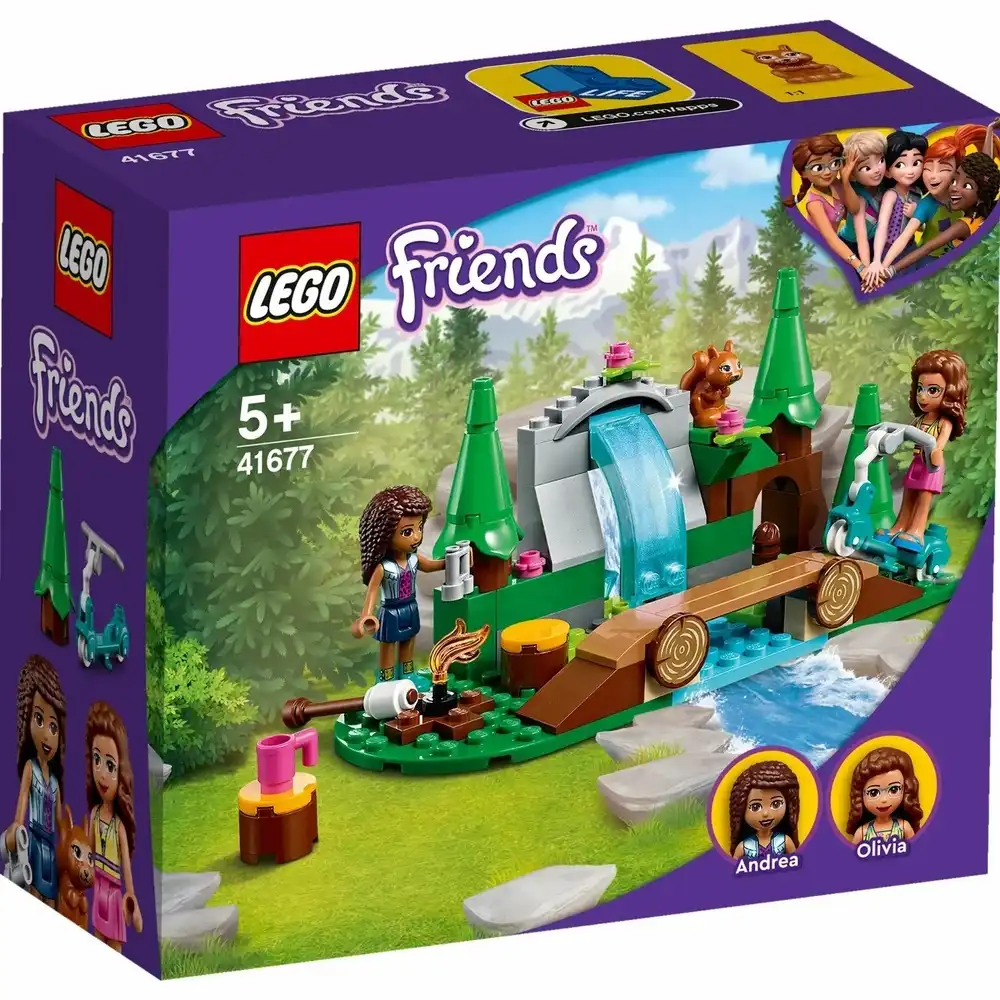 LEGO - Friends Forest Waterfall 93 Pieces - 41677