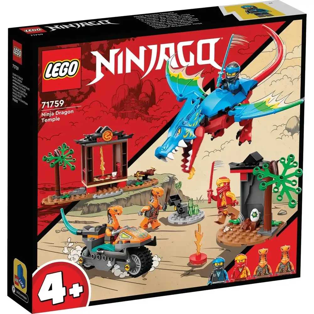 LEGO - Ninjago Ninja Dragon Temple 161 Pieces - 71759