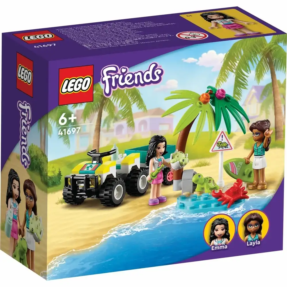 LEGO - Friends Turtle Protection Vehicle 90 Pieces - 41697