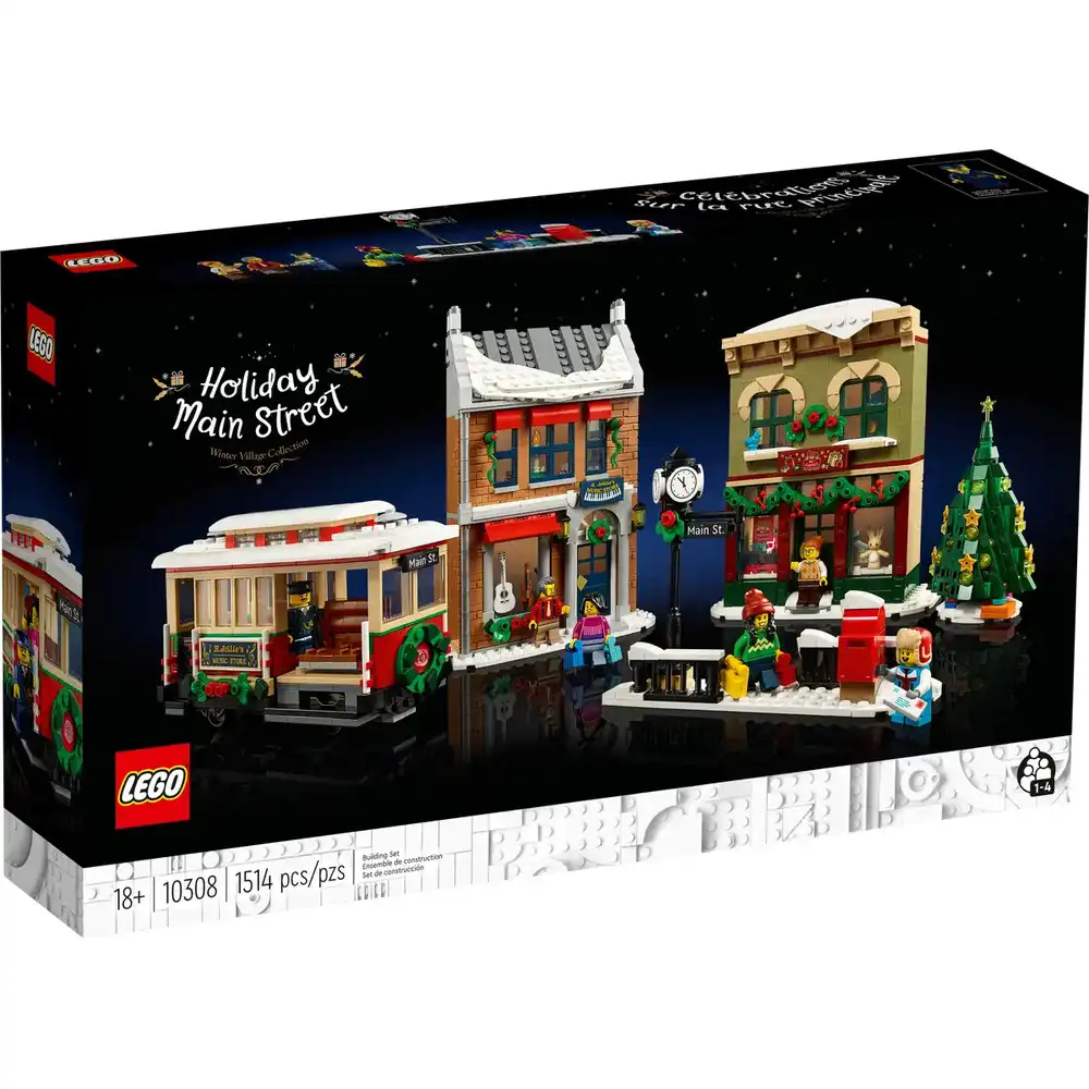 LEGO - Powered Up Holiday Main Street 1490 Pieces - 10308