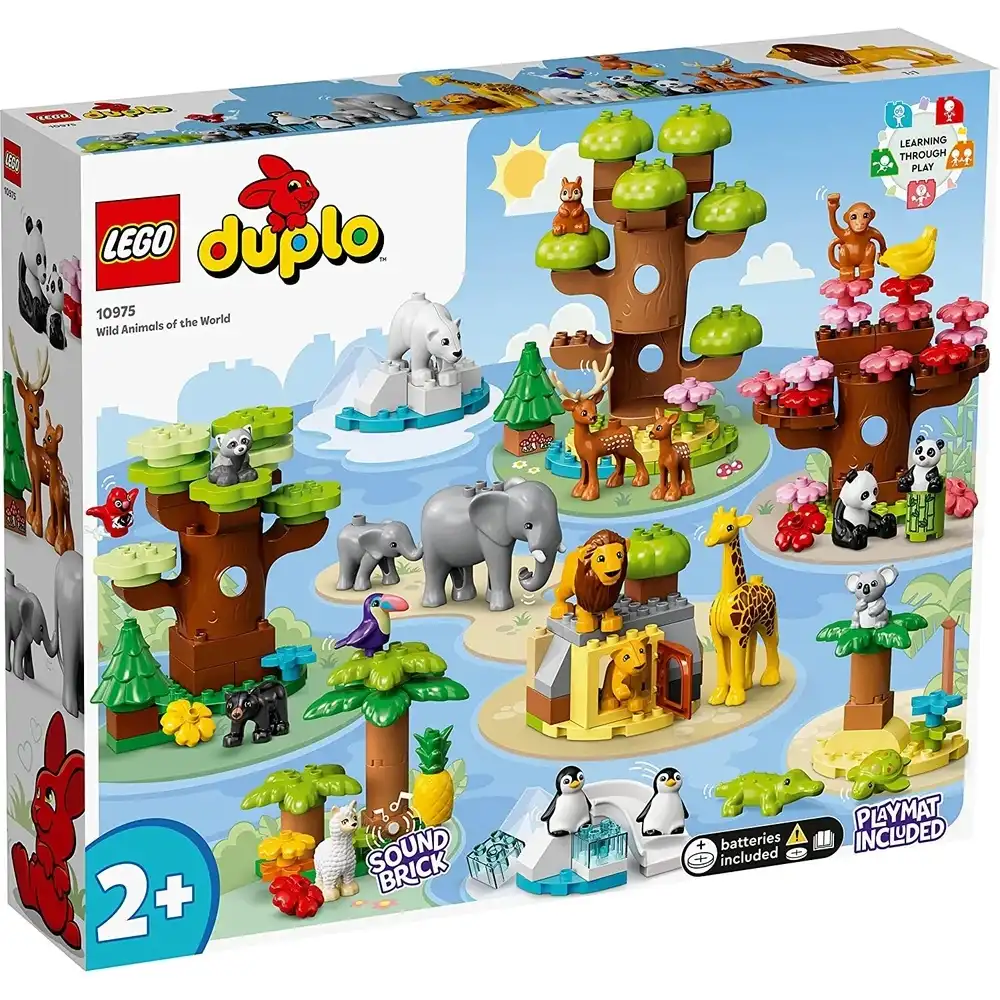 LEGO - Duplo Wild Animals of The World 143 Pieces - 10975