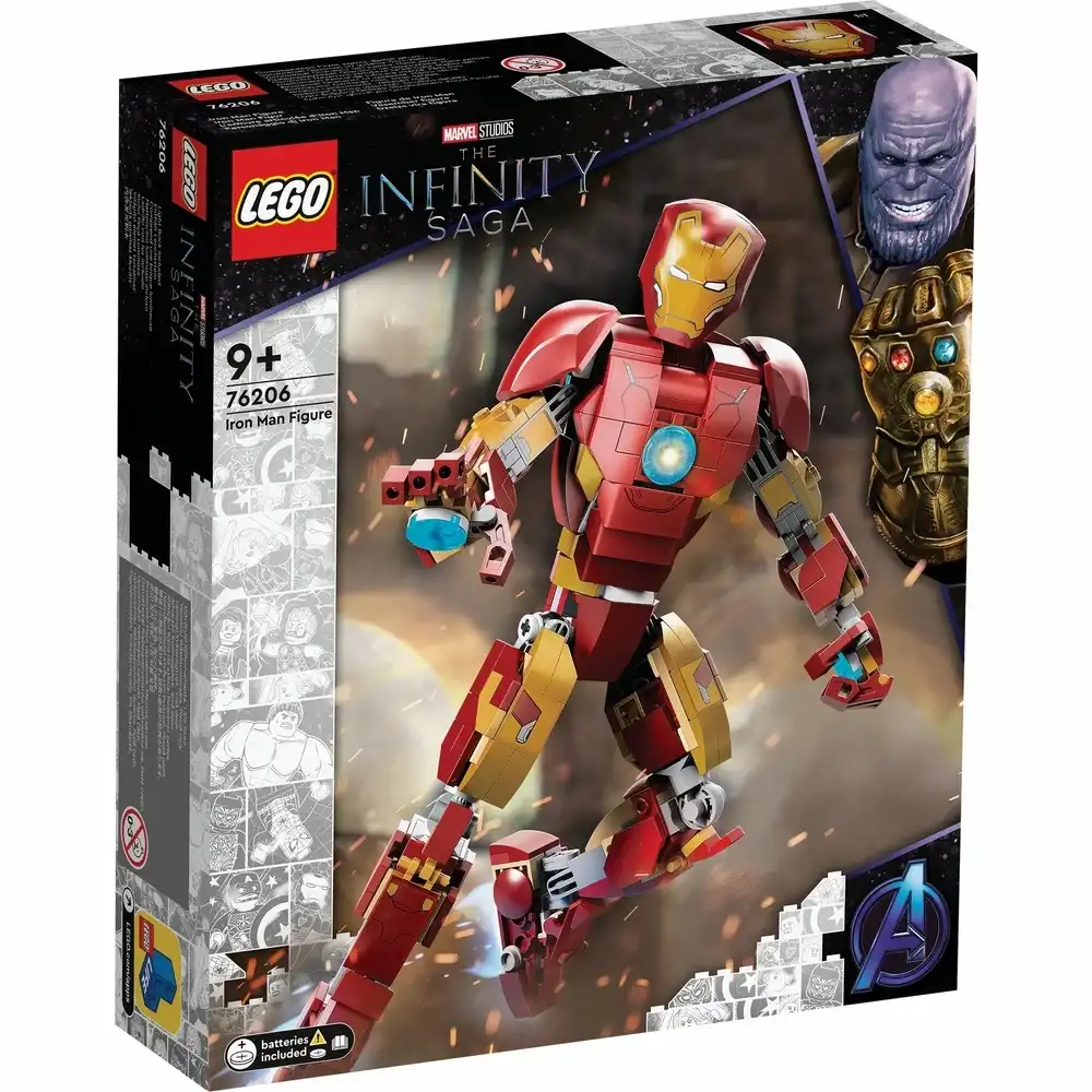 LEGO - Marvel Iron Man Figure 381 Pieces - 76206