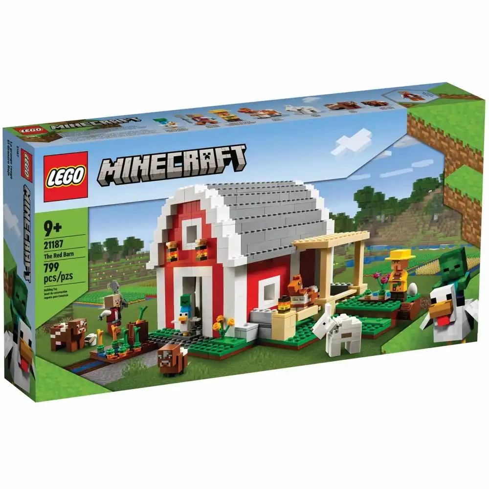 LEGO - Minecraft The Red Barn 799 Pieces - 21187